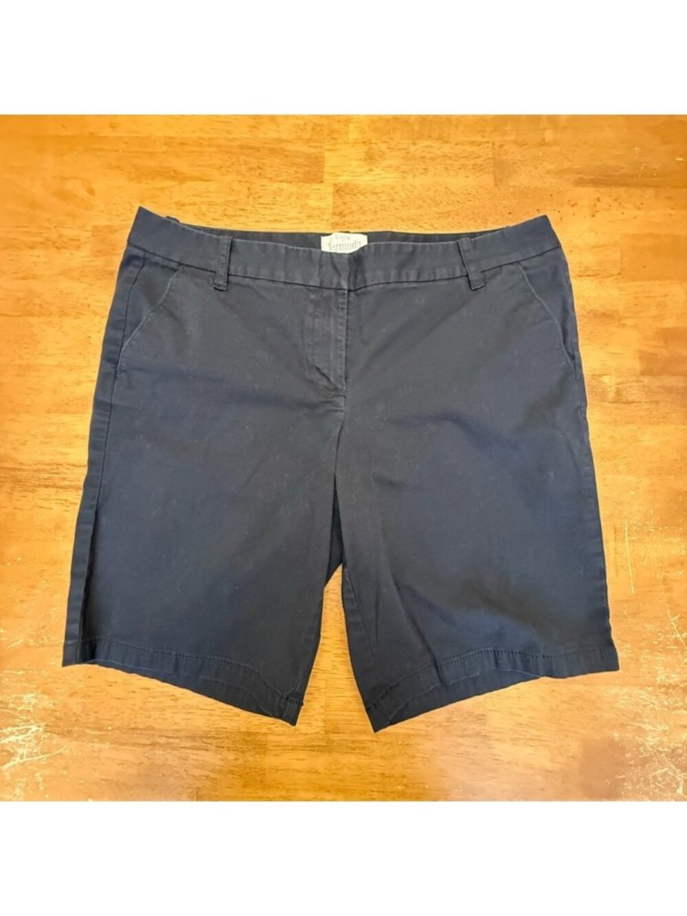 J. Crew Dark Blue Women's Bermudas - Picture 1 of 8